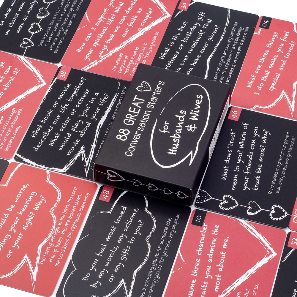 Party Games Group - 88 GREAT Conversation Starters Tabletop Cards