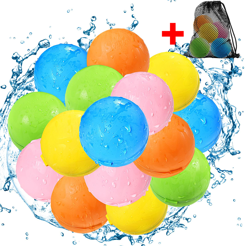 Reusable silicone water balloo - Party Games Using Balloons recension och pris