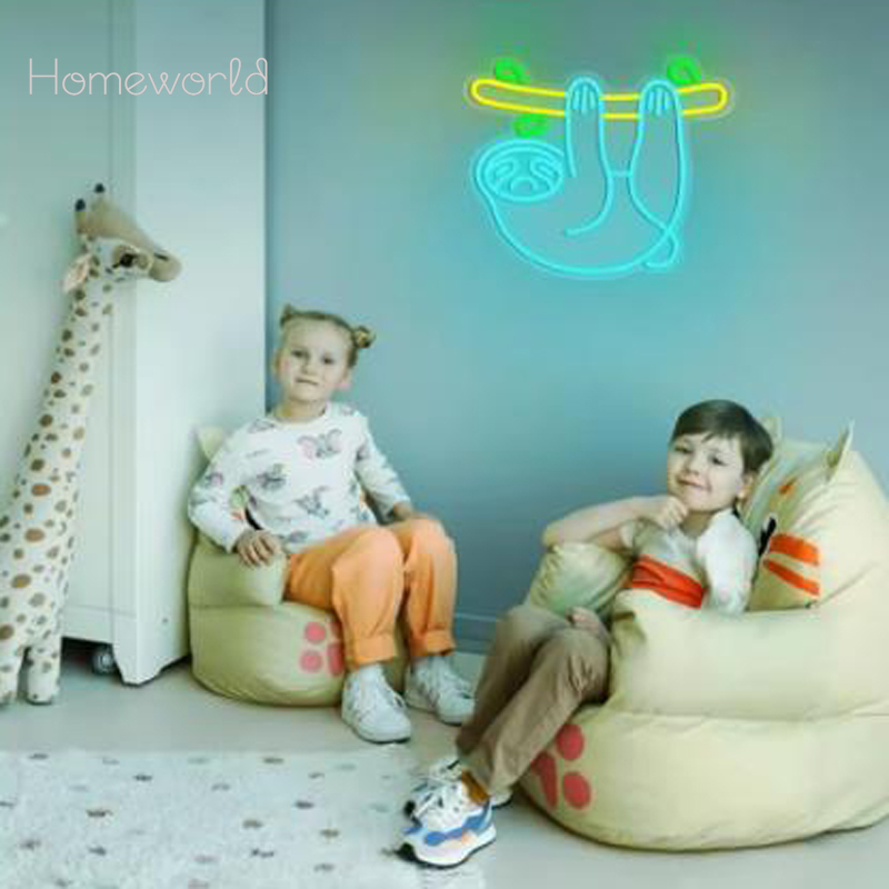 Sloth LED Neon Light sign  USB - Party Games Switch 1 recension och pris