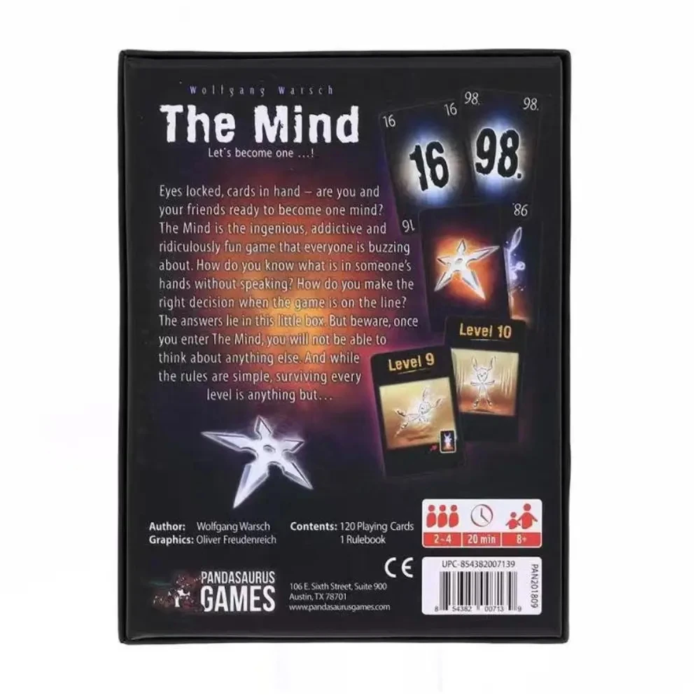 NEW The Mind Card Game Party P - Party Games New recension och pris