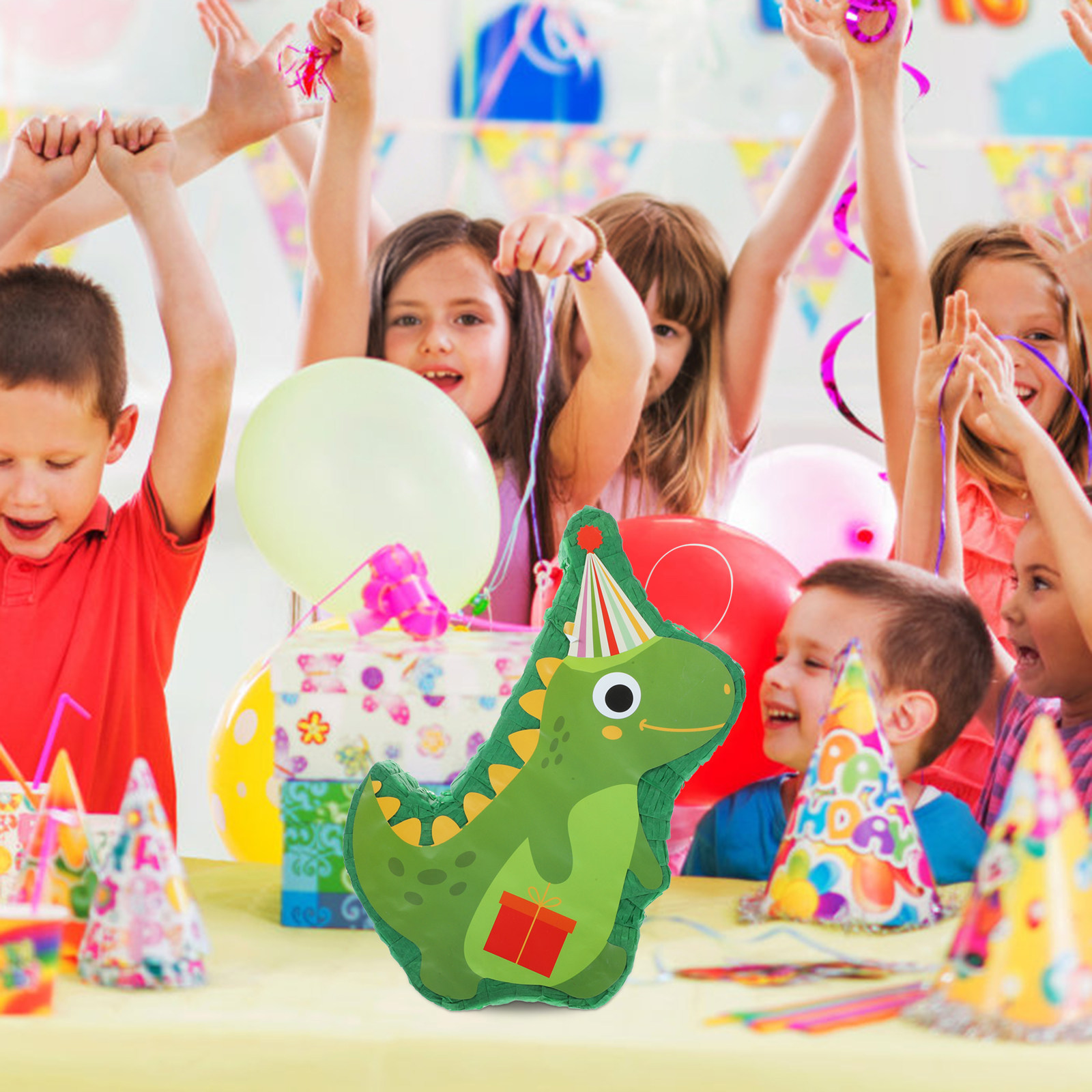 1pc 3D Dinosaur Pinata Decor P - Party Games Bridal Shower recension och pris