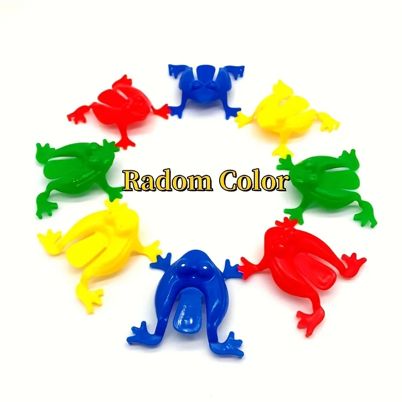 12-100Pcs Jumping Frog Bounce  - Party Games Group recension och pris