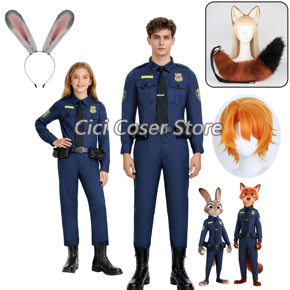 Movie Zoo Judy Nick Cosplay Co - Zoo Party Games recension och pris