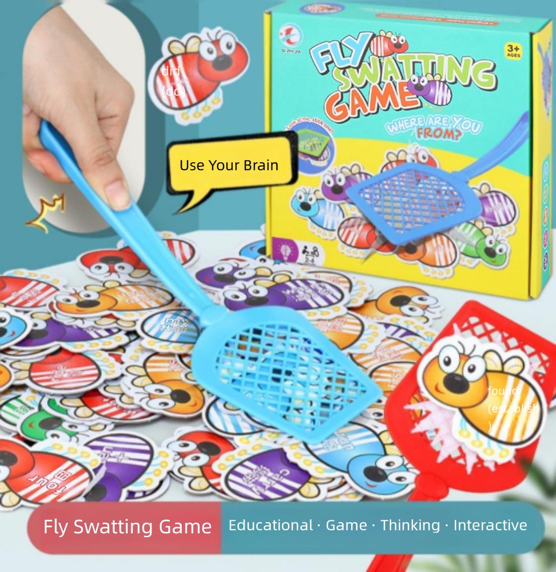 Fly Swatter Game for Kids Educ - Quick Games Party recension och pris