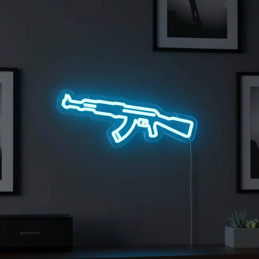 AK Shape Neon Sign - USB-Power - Party Games Switch 1 recension och pris