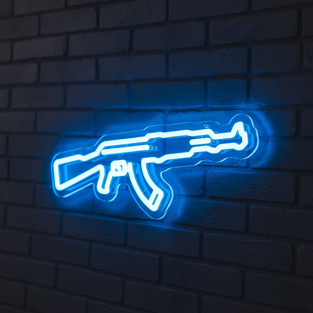 AK Shape Neon Sign - USB-Power - Party Games Switch 1 recension och pris