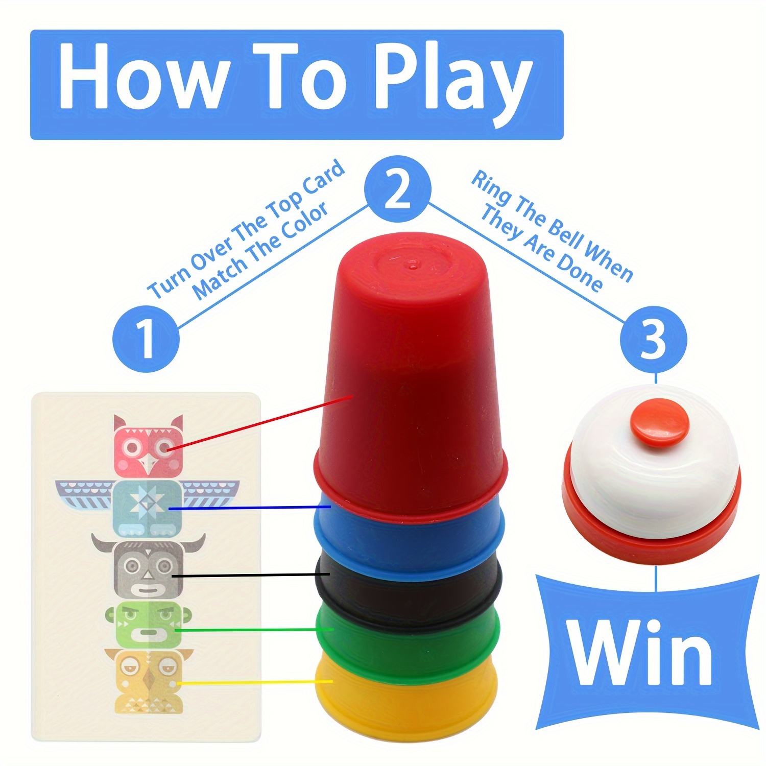 Stacked Cup Chessboard Game To - Quick Games Party recension och pris