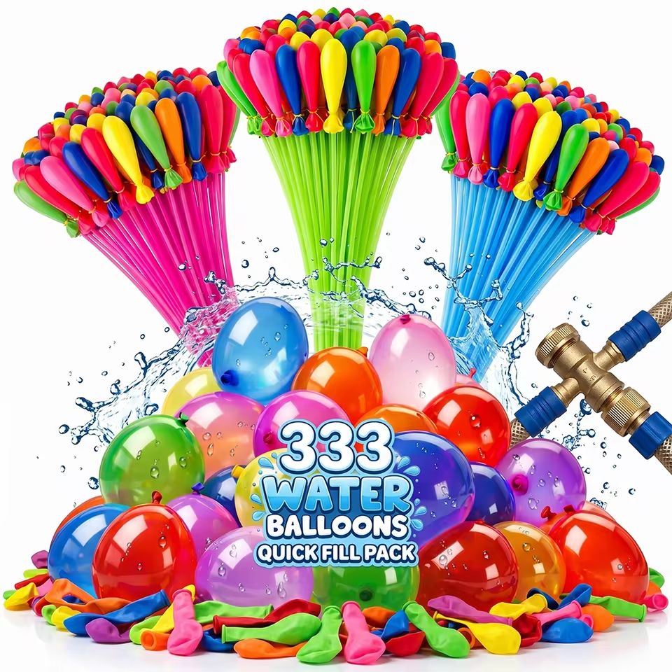 333Pcs Quick Fill Water Balloo - Quick Games Party recension och pris