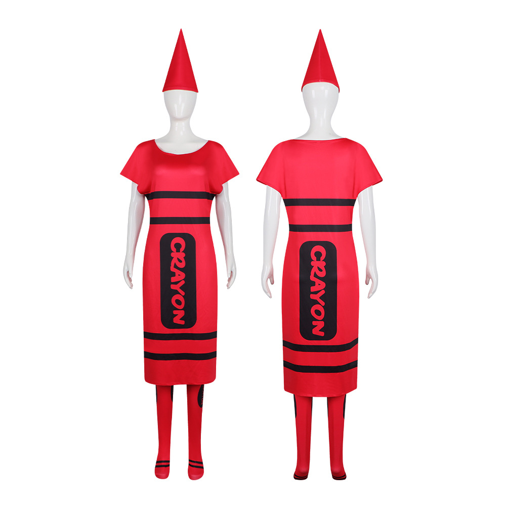 Halloween Women Crayon Cosplay - Party Games Group recension och pris