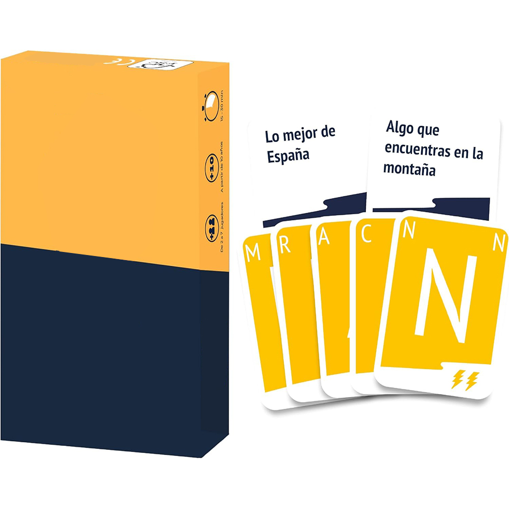 Fast Word Card Game Speed Thin - Quick Games Party recension och pris